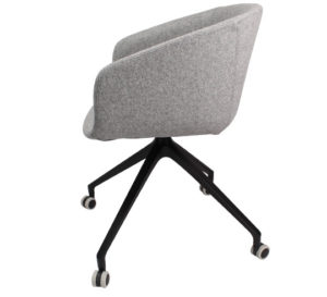 Basket_Chair_Grey_BlackCastors_Side