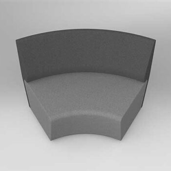 Collaborate Loop Curved 60° Outer Backrest