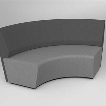 Collaborate Loop Curved 90° Backrest