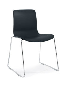 Black SC Sled Chair 1