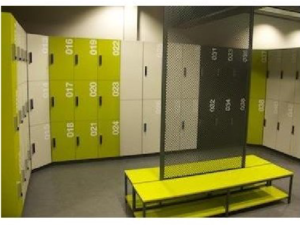 Custom Pandora lockers with benching (2)
