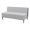 Haven Standard No Arms 2Seater Metal Feet 800x800