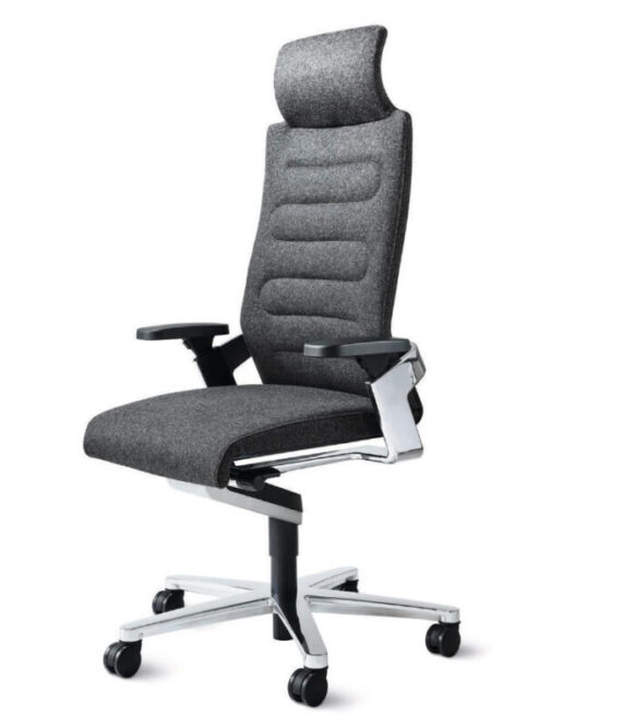 Grey Wilkhahn Ergonomic ON Office Chair with Trimension technology