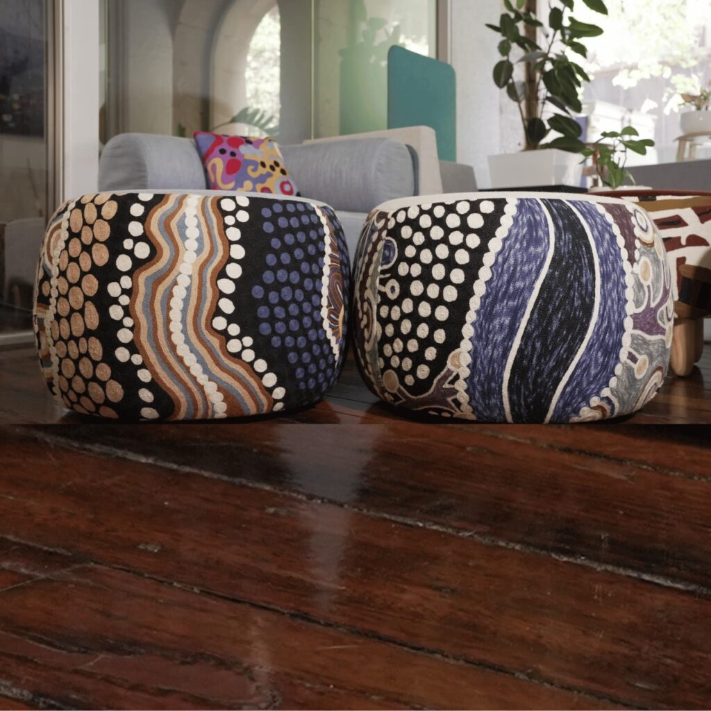 BARREL Ottoman
