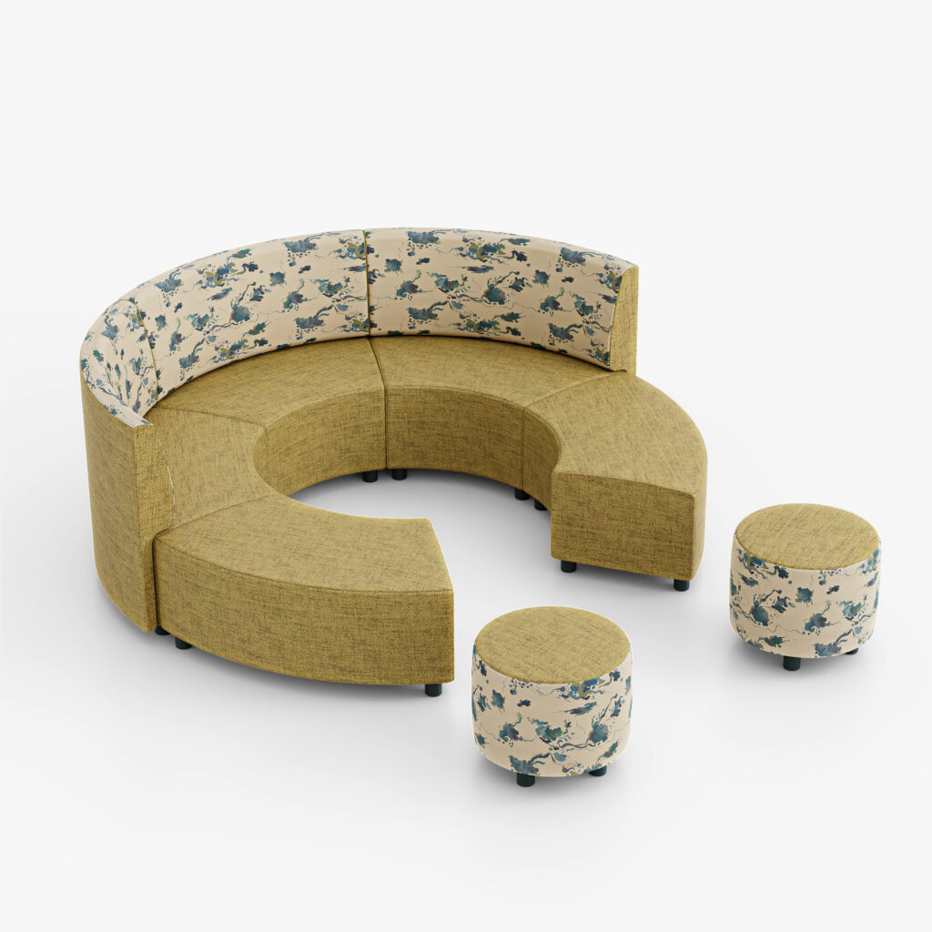 YARNING CIRCLE Ottoman