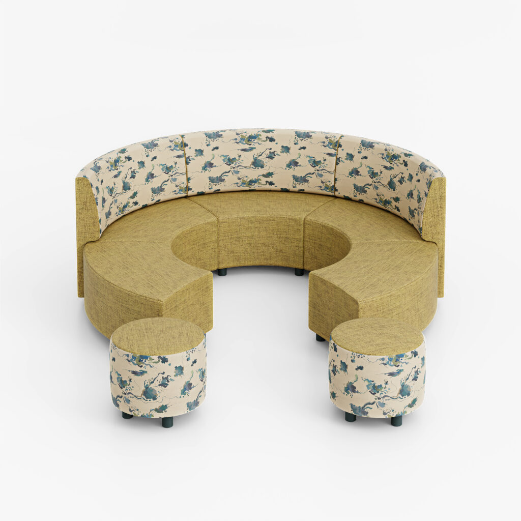 YARNING CIRCLE Ottoman