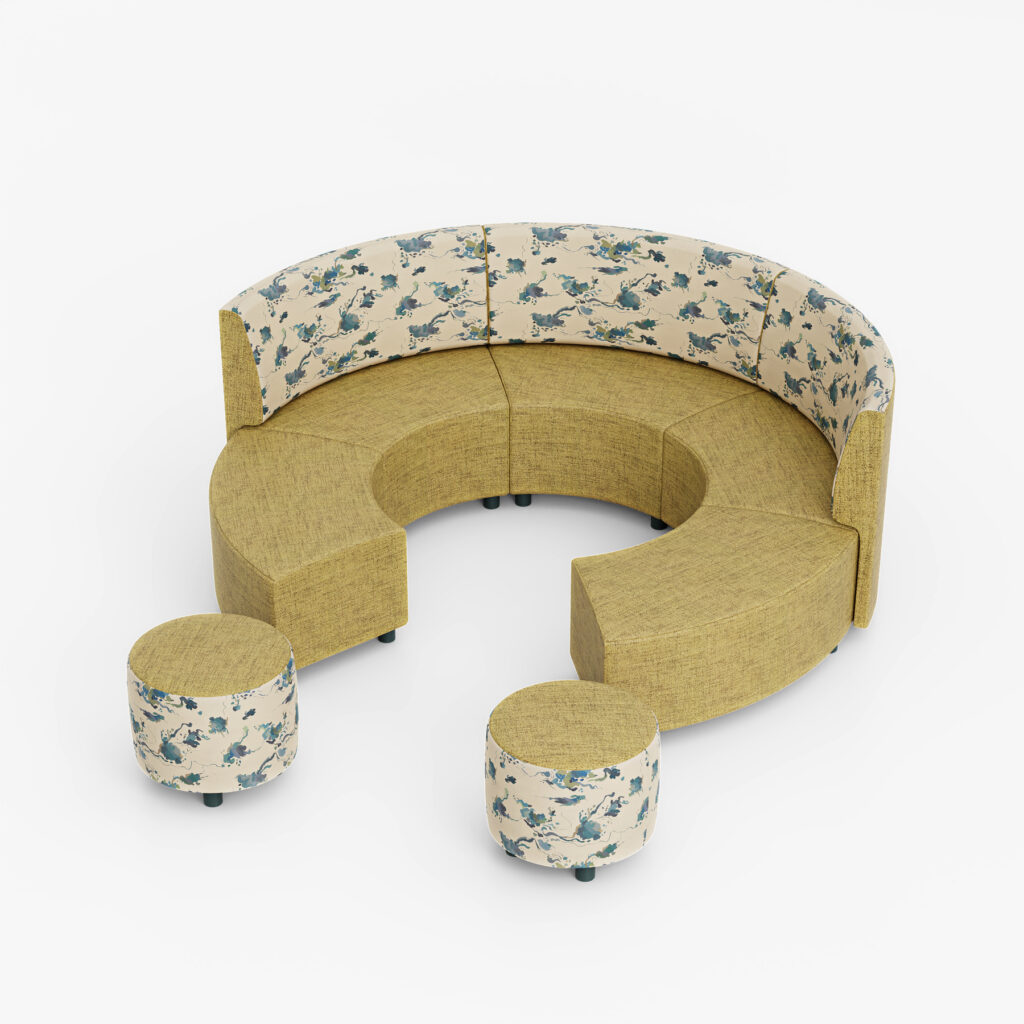 YARNING CIRCLE Ottoman