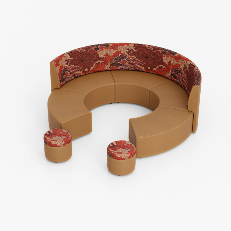 YARNING CIRCLE Ottoman