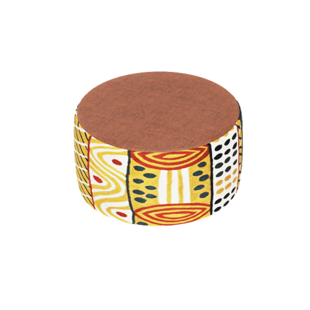YARNING CIRCLE Ottoman