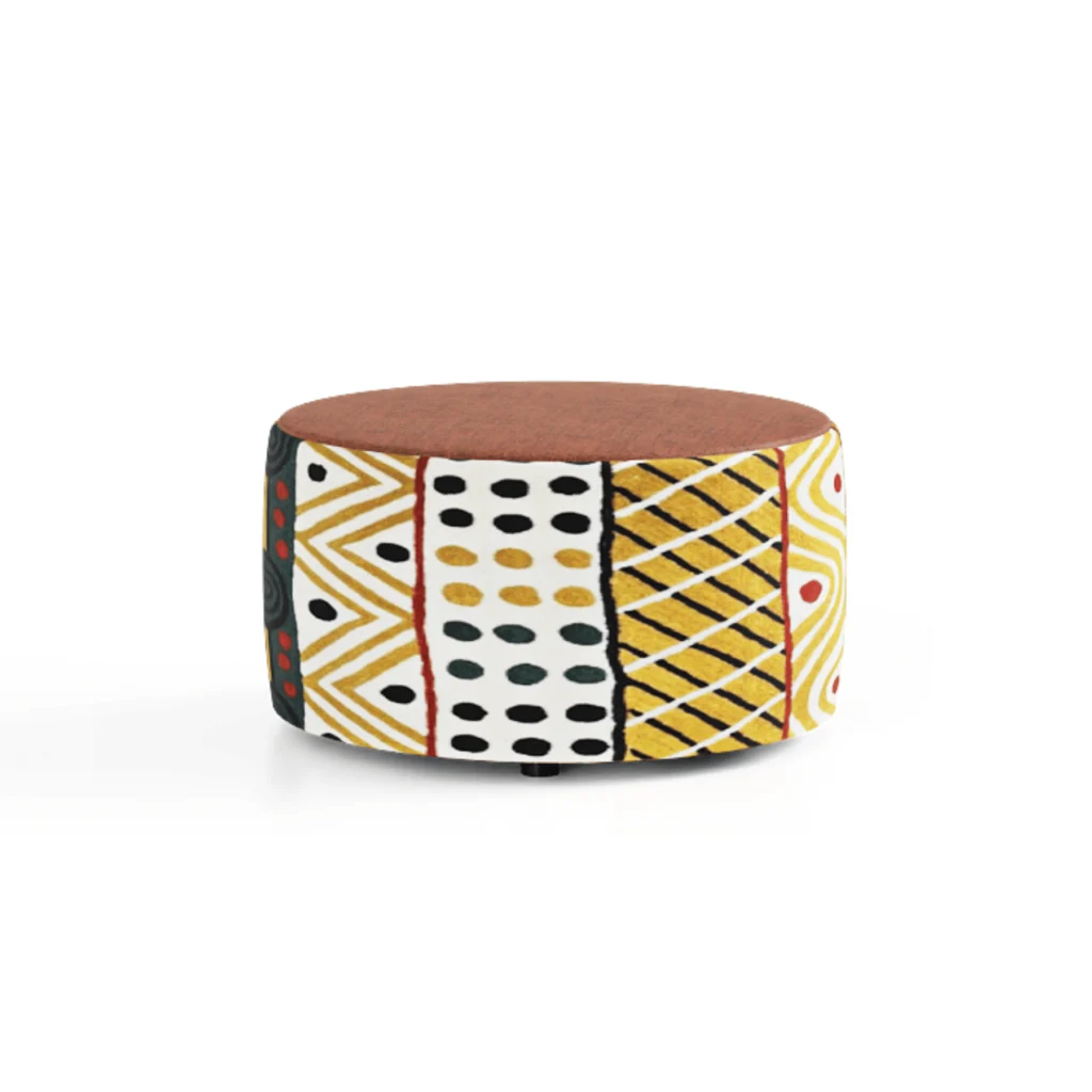 YARNING CIRCLE Ottoman