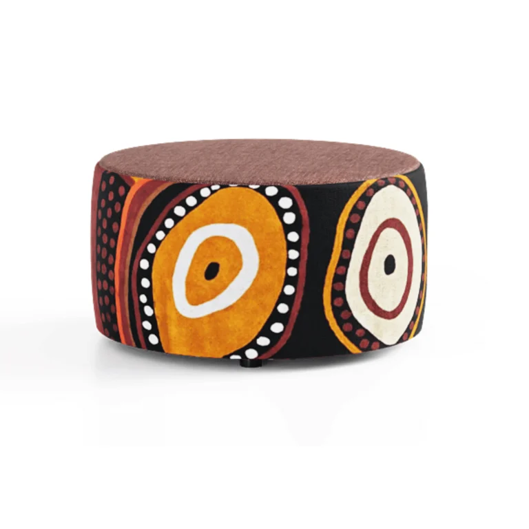 YARNING CIRCLE Ottoman