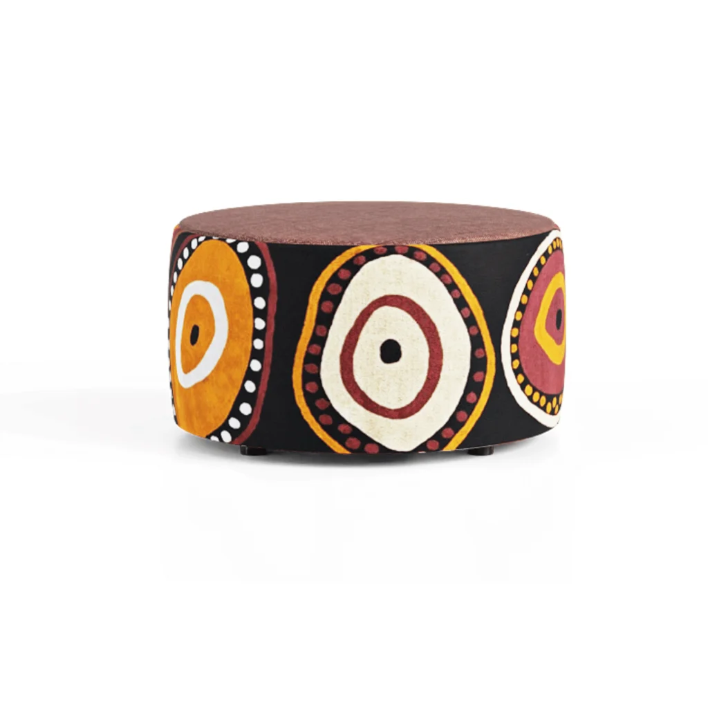 YARNING CIRCLE Ottoman