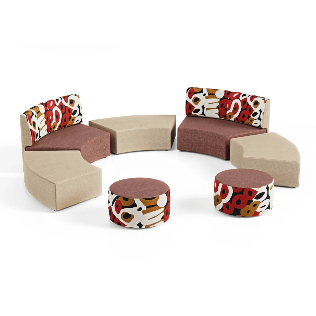 YARNING CIRCLE Ottoman